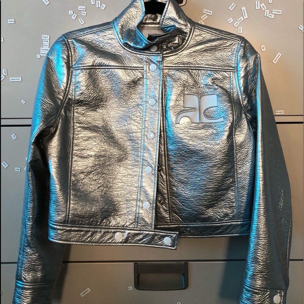 Courreges Vinyl Jacket Paris